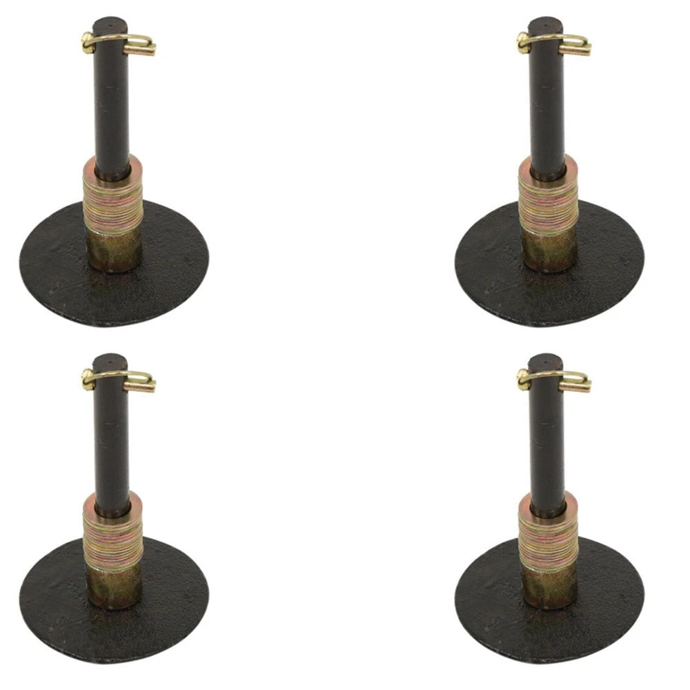 Qty 4: Heavy Duty Snow Plow Shoe Assembly Fits Boss Replaces Msco1570