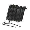 (500) 10" Steel Anchoring Stakes W/ 1" Hook For