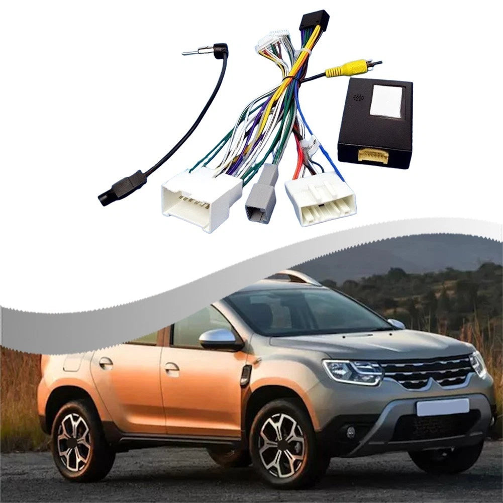 Car Radio Harness Wire Wiring Adapter Connecter Canbus For Renault