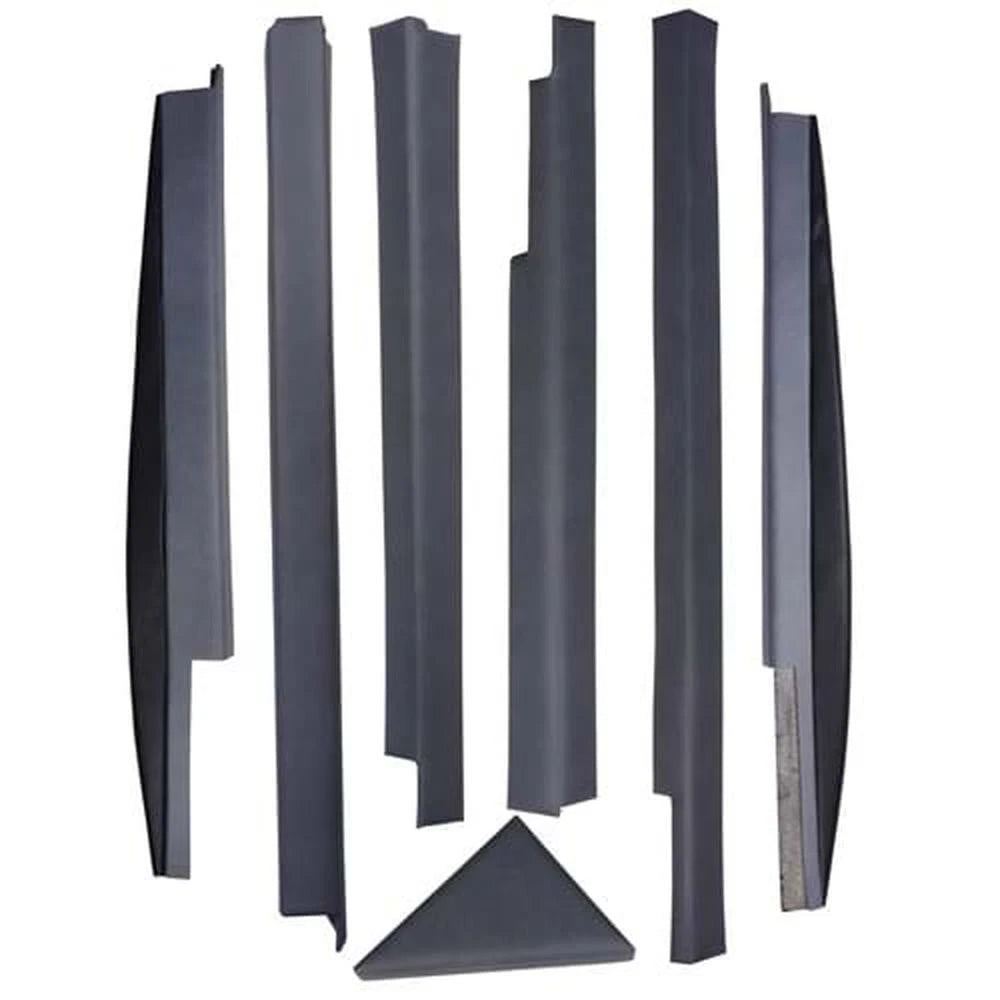 Ca7200po Post Kit, Gray Vinyl W/ Plastic Back Fits Case Ih