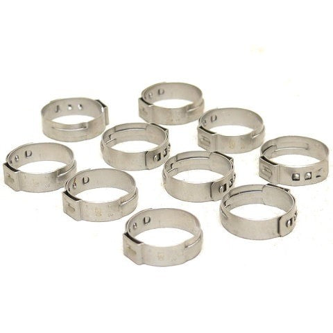 Oetiker Boat Stepless Ear Clamps 1 1/8 Inch (Set of 10) by Oetiker