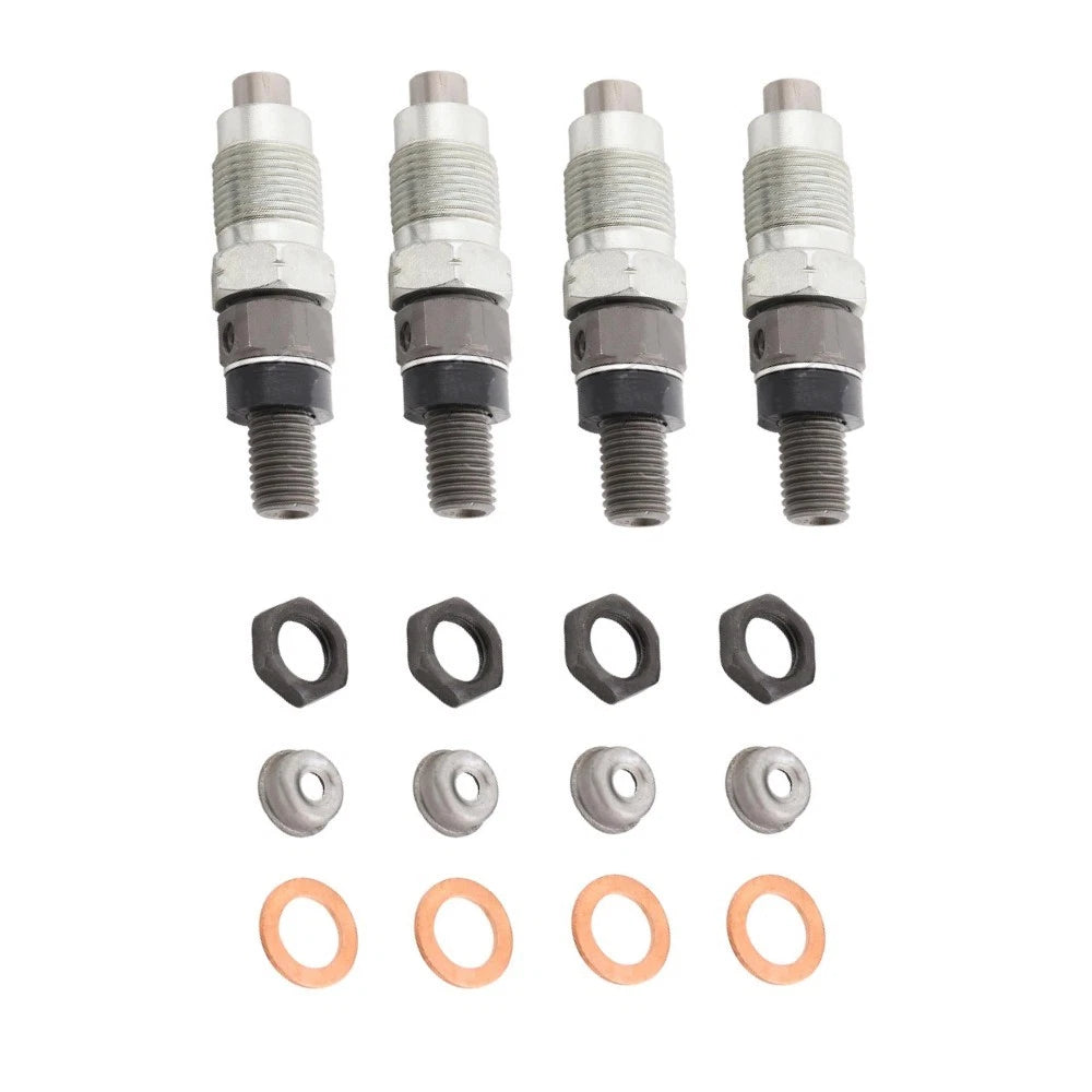 Qty 4: Fuel Injectors Fits Bobcat Replaces 16419-53000