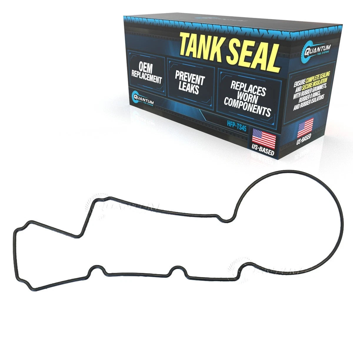 Qfs Tank Seal Gasket For 1999-2012 Yamaha Vst Outboard 150-300hp