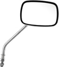 Harddrive Mirror Oe Style 8" Stem Left/right Chrome For Harley