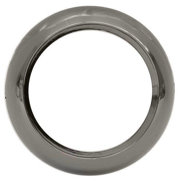 Malibu Boat Gauge Bezel 3729016 | 1 3/4 Inch Black Chrome PlasticOpens