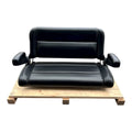 Stidd 1200W, Marine Flush Mount Captain Helm Double Seat Chair