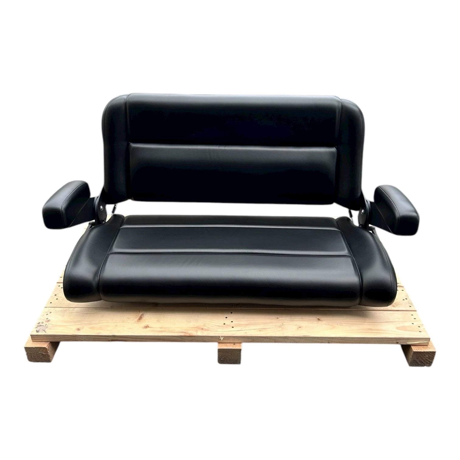 Stidd 1200W, Marine Flush Mount Captain Helm Double Seat Chair