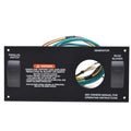 Generator Switch Panel 9 x 4 Inch Black by Sea Ray