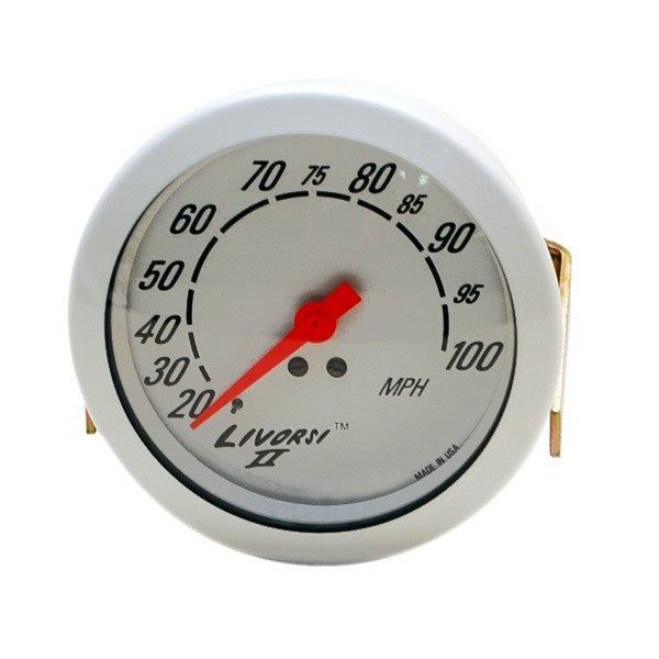 Livorsi Boat Speedometer 100 MPH 3 1/4 Inch by Livorsi