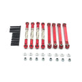 Red Chasis Pull Rod Turnbuckle Linkage For Mn D90 D91 D96 Mn98/99s