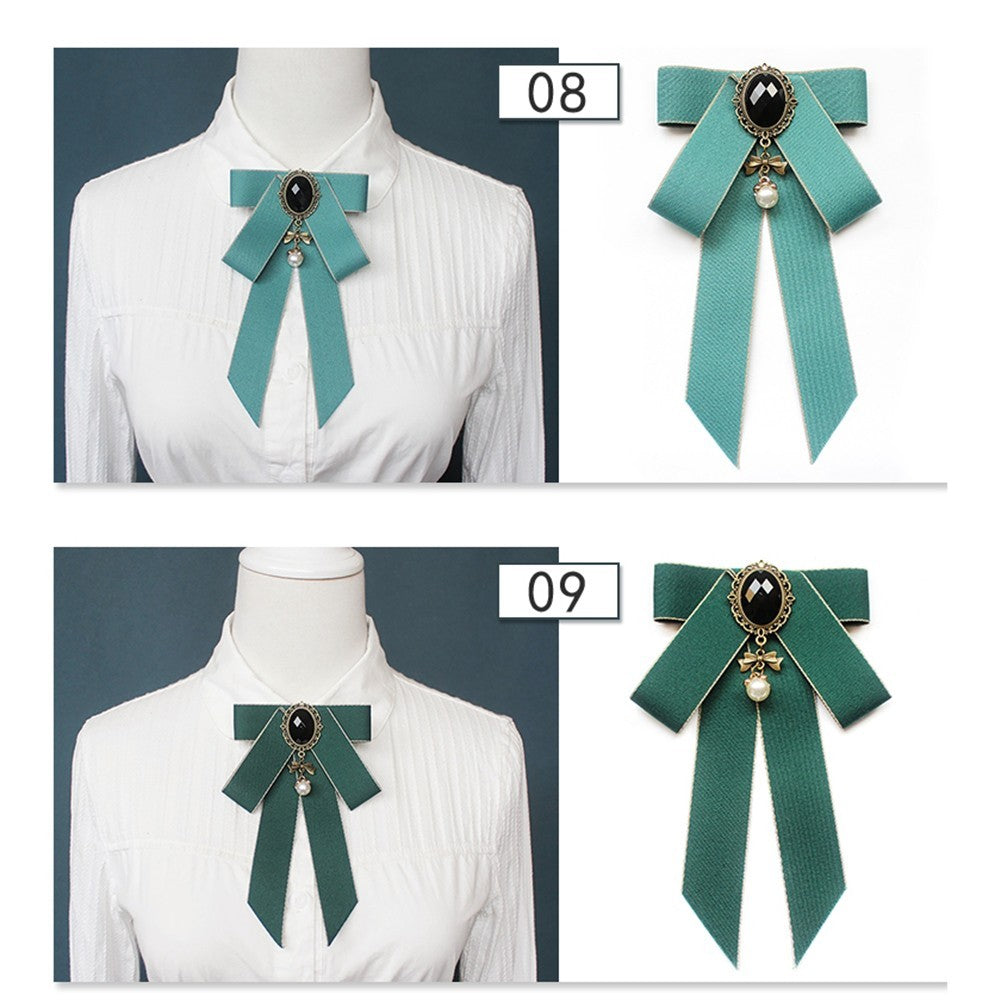 Girls' Collar Bow Tie Stylish Accessory