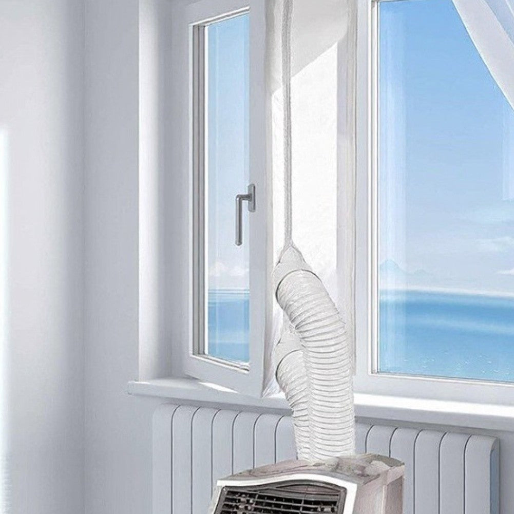 Portable AC Window Baffle Seal