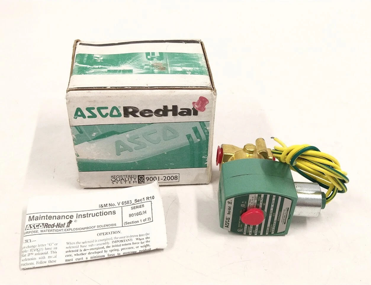 Asco Red Hat T 953075, Solenoid Valve