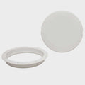 Boat Deck Plate 8 Inch Polar White by Innovative Products