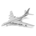 Diy Plastic China H-6k Bomber 1:144 Unassembled 4d Military Model