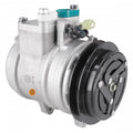 Delphi Sp10 Compressor, W/ 1 Groove Clutch - Fits Tym