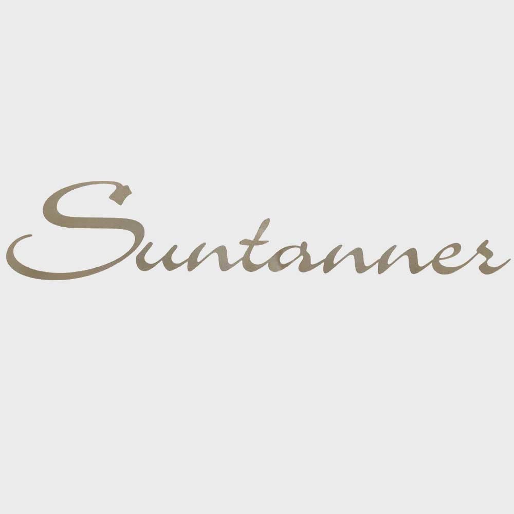 Weeres Pontoon Boat Decal Suntanner Champagne by Weeres