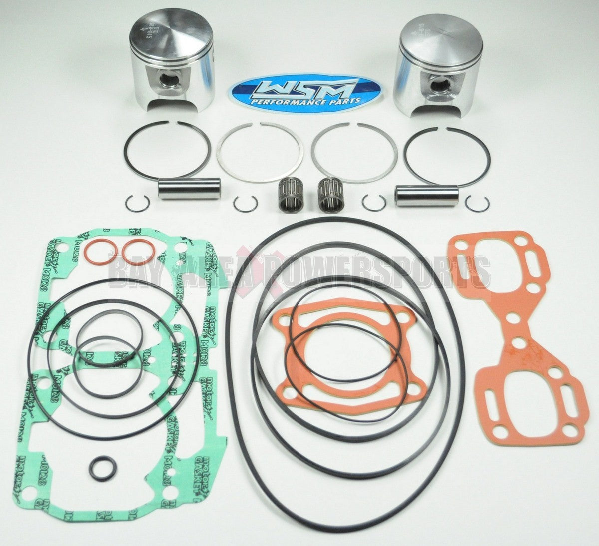 WSM Sea Doo 787 800 RFI GSX GTX GTI 3D RFI Piston Gasket Top End by WSM