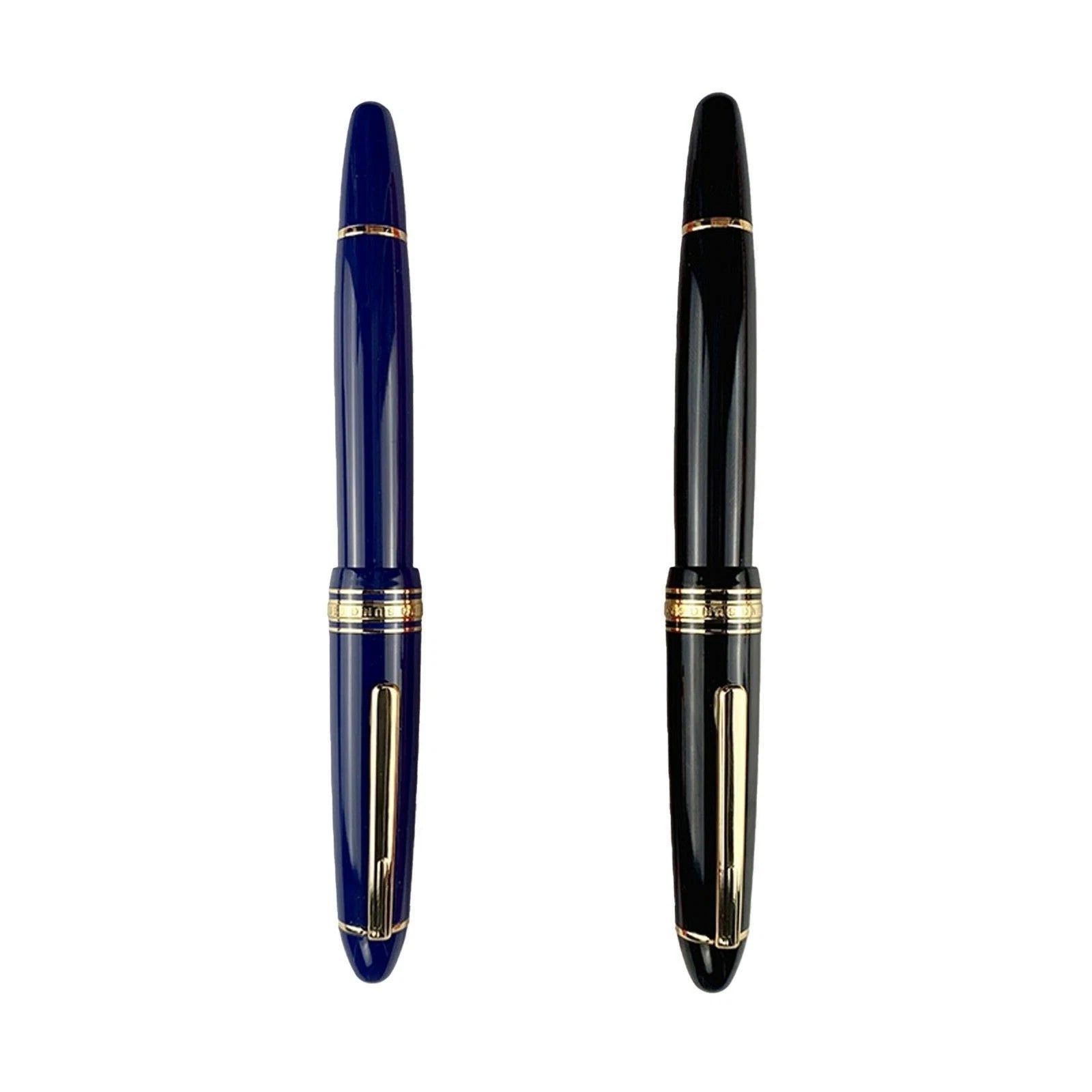 Resin Piston Absorbs Ink Fountain Pen F/0.5mm Iridium Nib For Wing