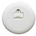 Jim Black Boat Access Deck Plate 587-6-05 6 Inch Polar White by Jim