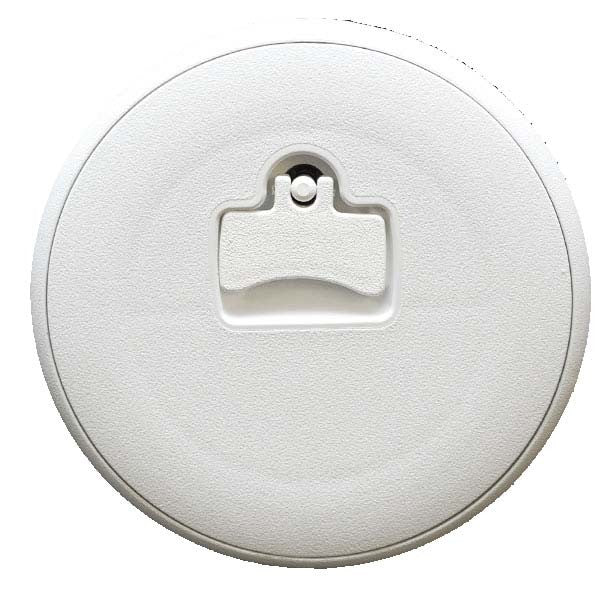 Jim Black Boat Access Deck Plate 587-6-05 6 Inch Polar White by Jim