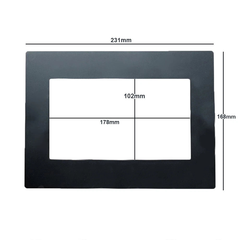 Universal-car Radio For Fascia Panel Double For 2 | Hook & Hull Co