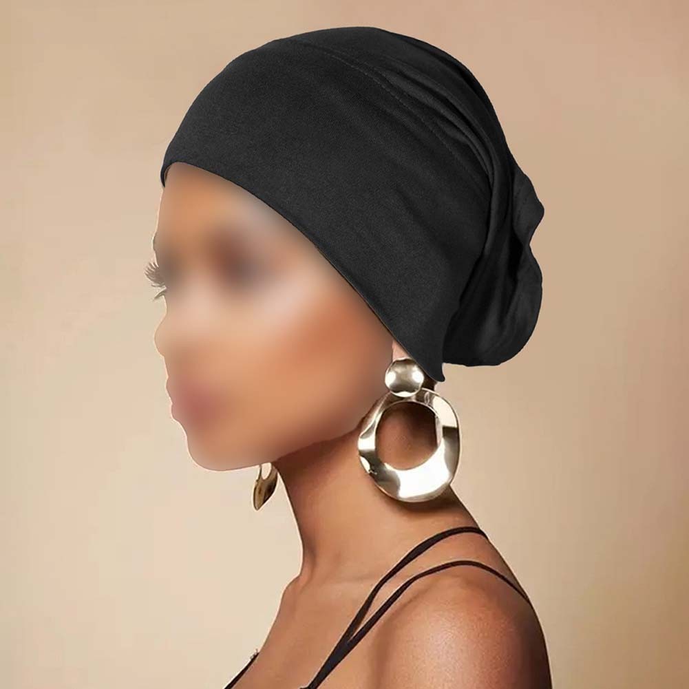 Multi Colored Cotton Silk Headscarf