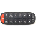 Switch Panel Push Button Black Rubber by DNA Group