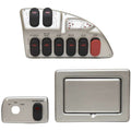 Boat Switch Dash Panels Gray Plastic