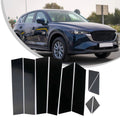 Window Covering Trim Compatible With For Mazda Cx5 In Glossy Black