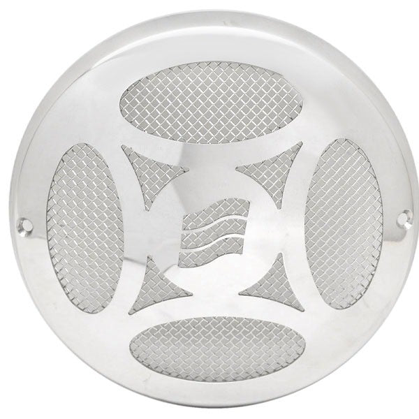 Four Winns Boat Speaker Grille 7 Inch Mirrored Stainless Steel by Four Winns