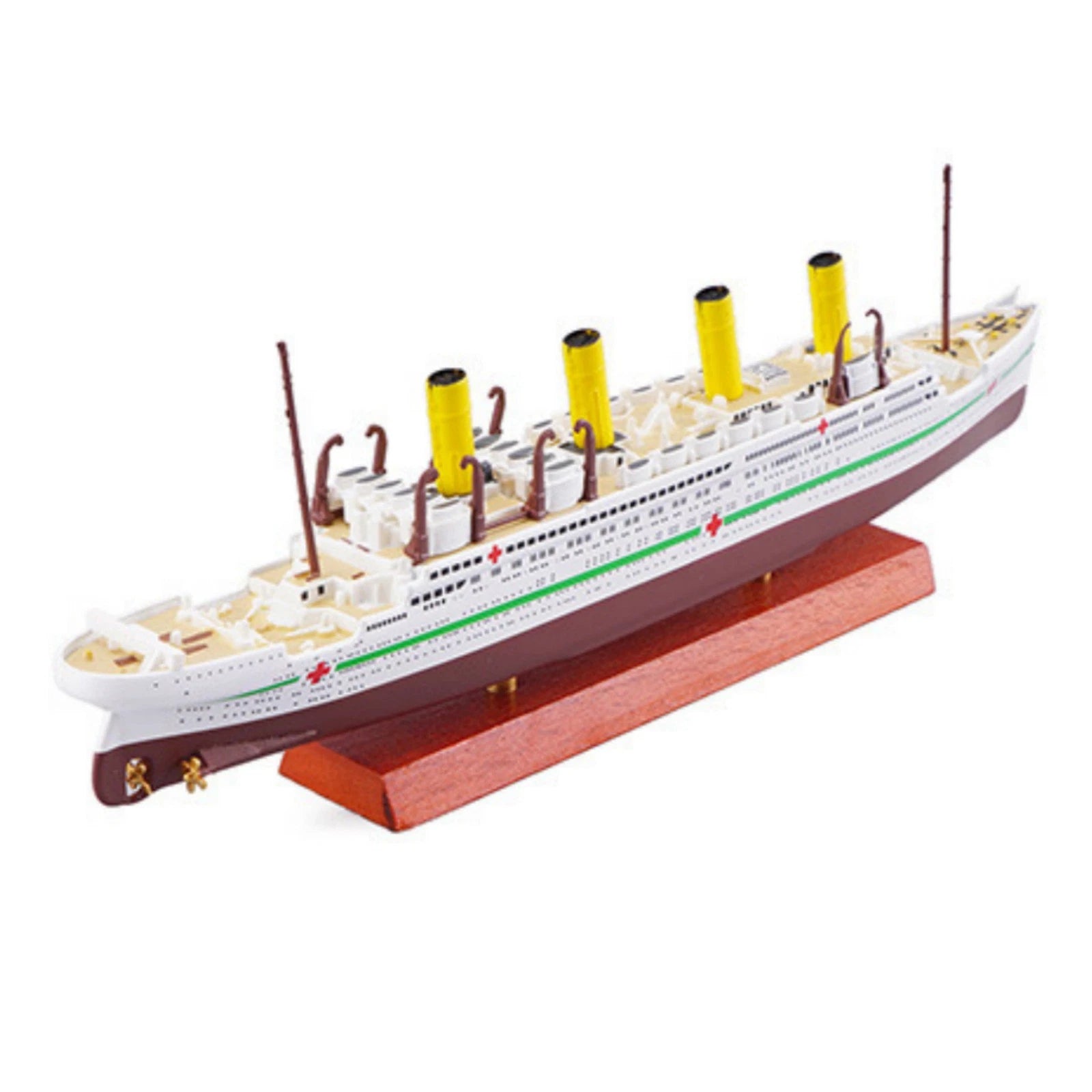 Alloy 1/1250 Scale Hmhs Britannic Cruise Ship Finished Model