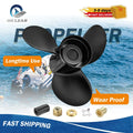 13.25 X 17 Aluminum Boat Prop For Mercury 40-140hp 15 Tooth