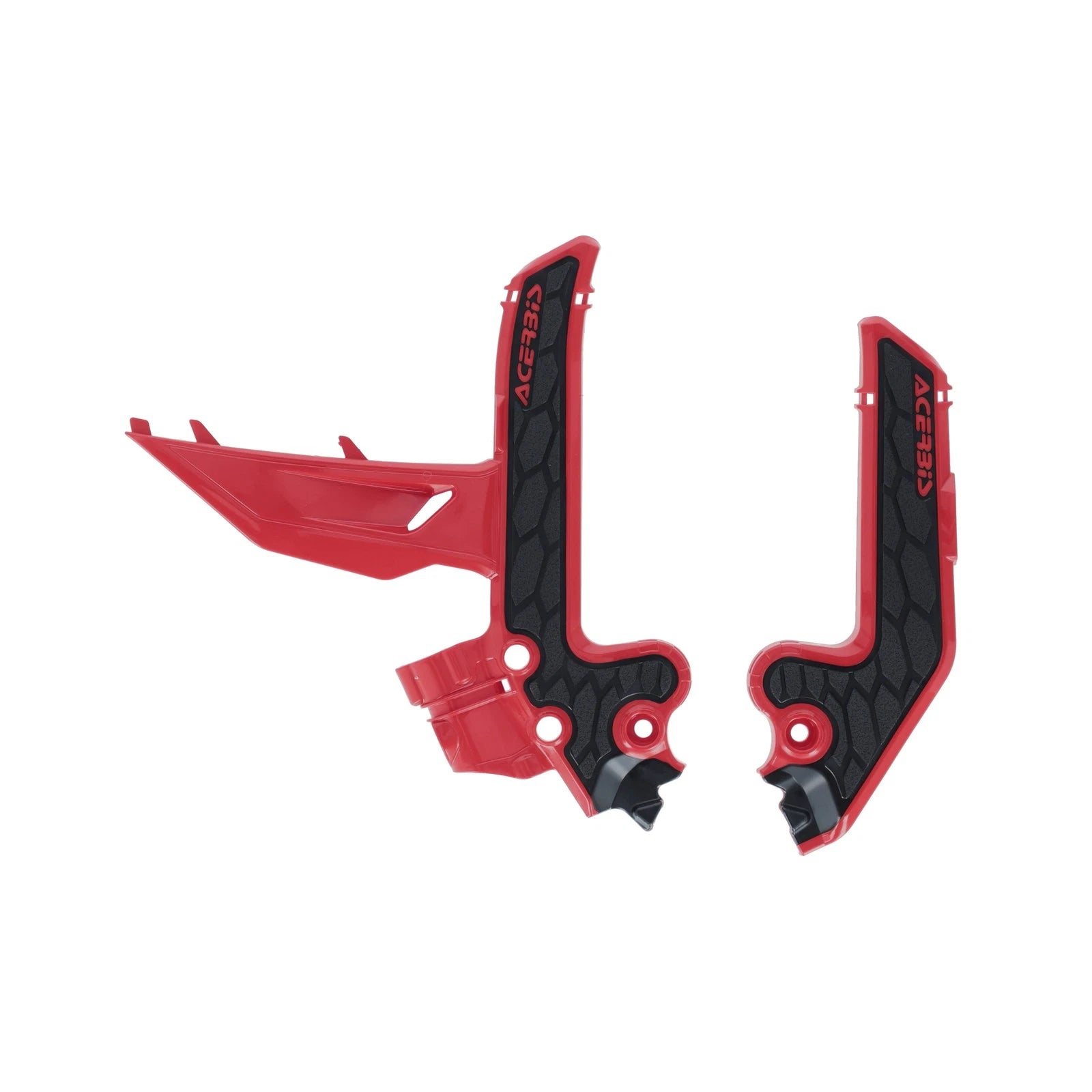 Acerbis Frame Guards Gas Red For Offroad Motorcycles 2986891018