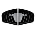 Enhance Car's Aerodynamics With Gloss Black Rear Side Glass