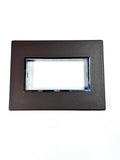 '-New- Vimar 21654.22 , Eikon Evo Placca 4m Tabacco