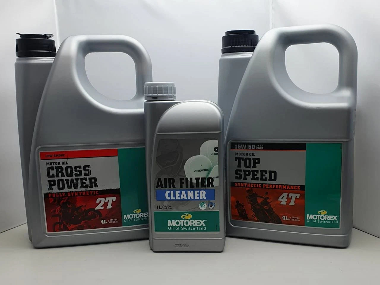 Motorex Service Package For Ktm Exc 2t All Years, Cross Power 15w50