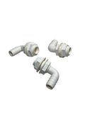 Th Marine Th-92-dp, 3/4in 90 Degree Barbed Thru Hull, W/ 2 White