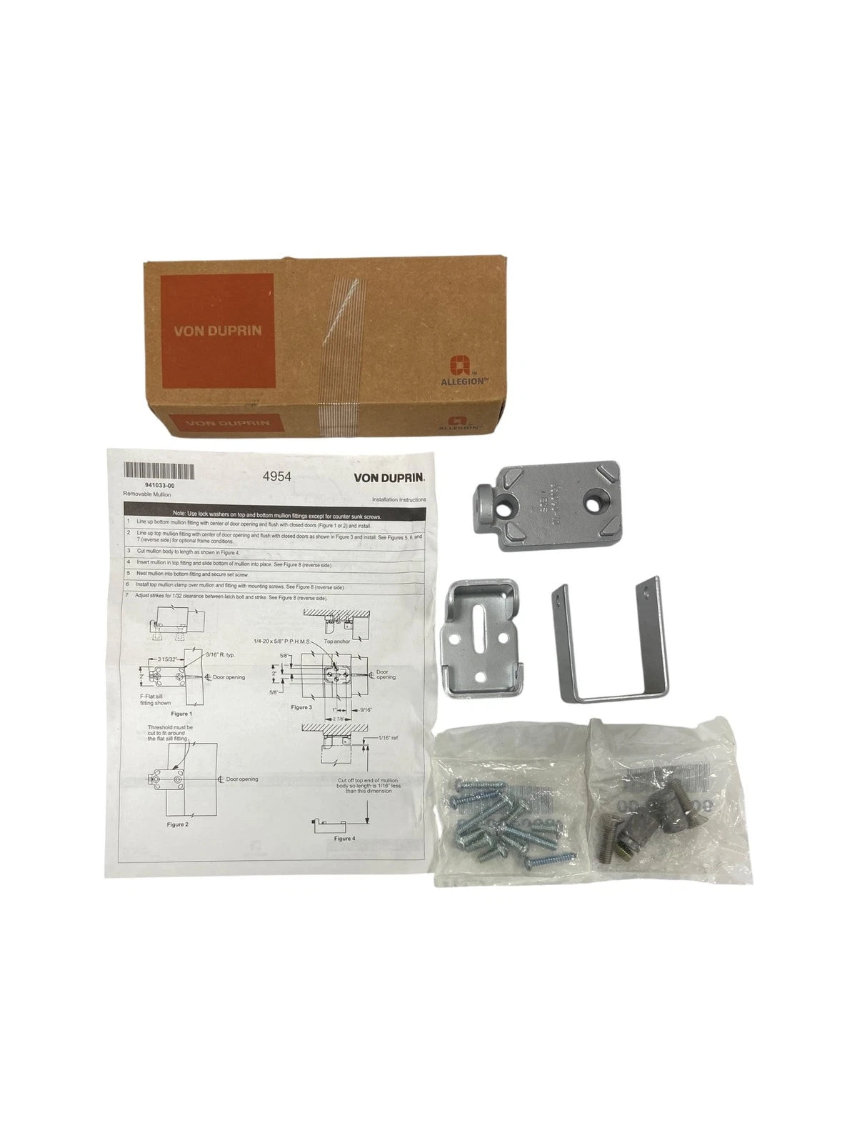 Von Duprin 050330, Removable Mullion Brackets 1654/4954 | New Oem