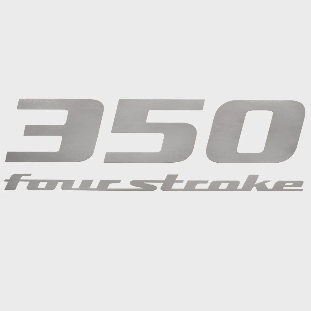 Yamaha Boat Outboard Decal 1135010 | 350 Four Stroke Light Gray