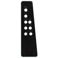 Cobalt Boat Blank Switch Panel 415939 Black Acrylic by Cobalt