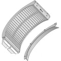 Ah206174 New Front Round Bar Concave Fits John Deere Combine 9560sts