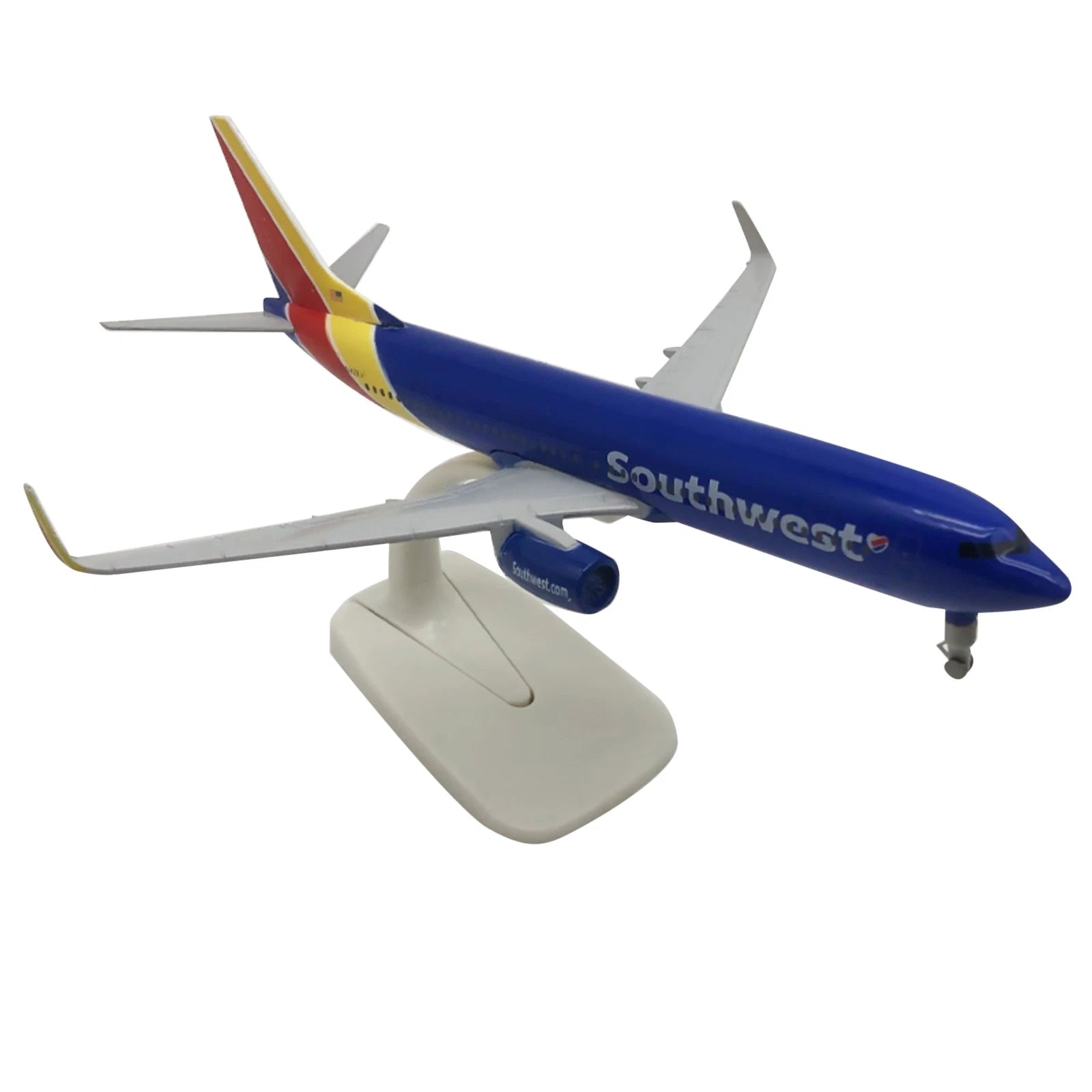 20cm B737 Airline Diecast Airplane Model With Wheels Airplane Model