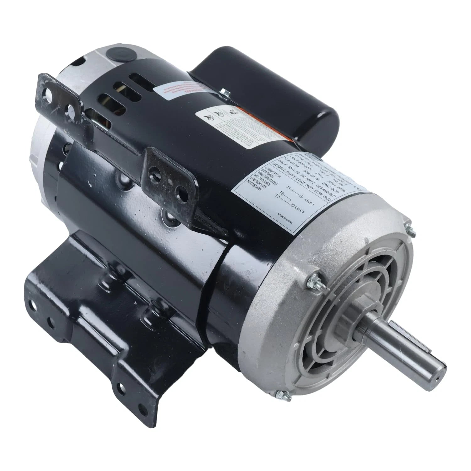 Air Compressor Motor S160-0338 Z-d26719 For Craftsman 230V 3450 Rpm 1
