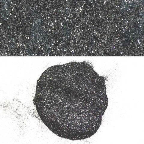 Metal Glitter Flake Stratos Boat Coal Dust Gray by Stratos