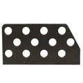 Tracker Boat Rod Holder Plate | 17 X 9 Starboard Black Panel