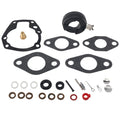Carburetor Kit With Float For Johnson Evinrude 7.5 Hp 1954-1958, 10