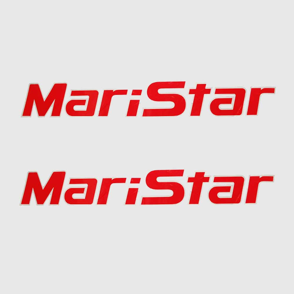 MasterCraft Boat Model Decals – MariStar Stickers (Pair) by MasterCraft
