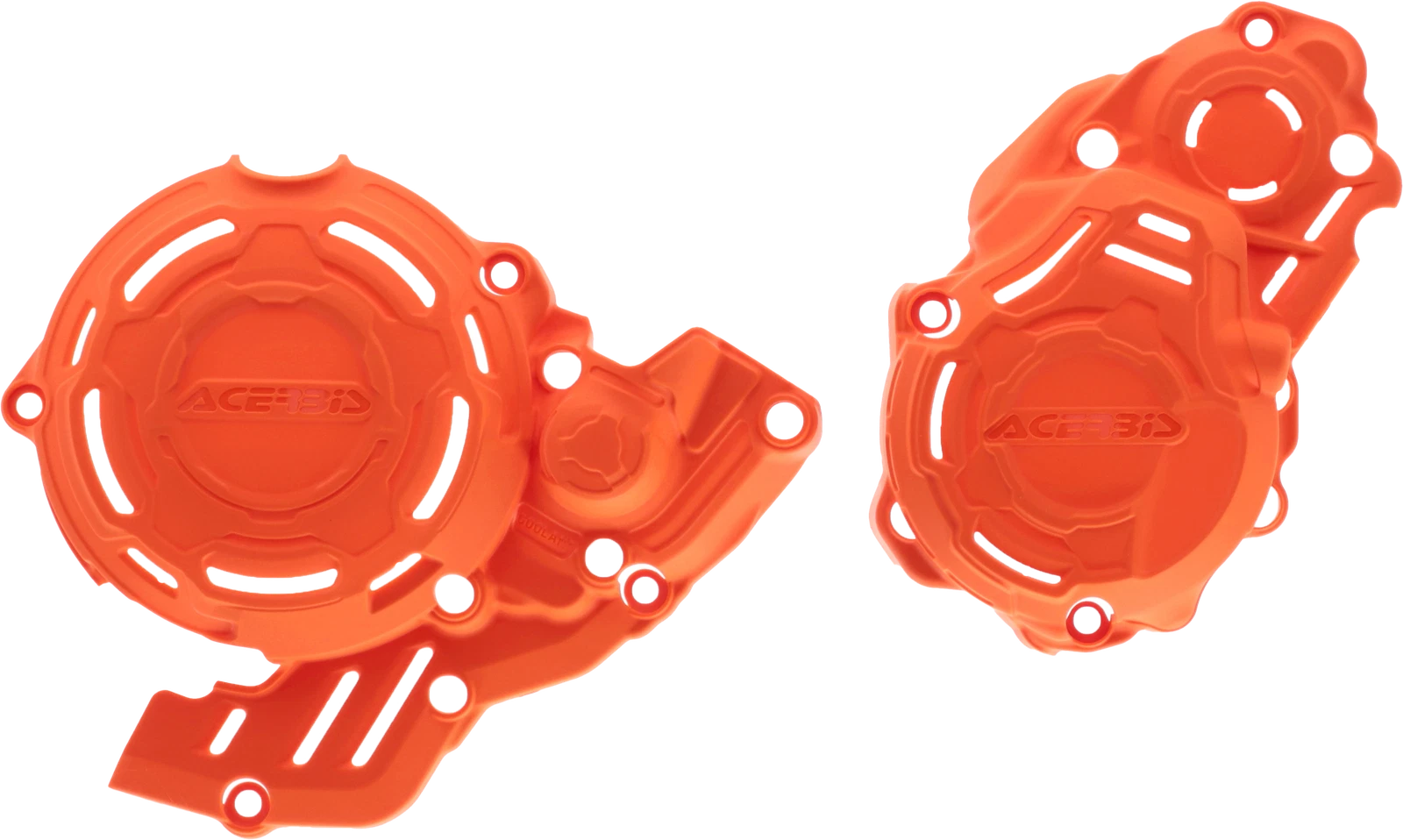 Acerbis X Power Kit Orange For Ktm 350 Exc-f 2024 Offroad Body Guards