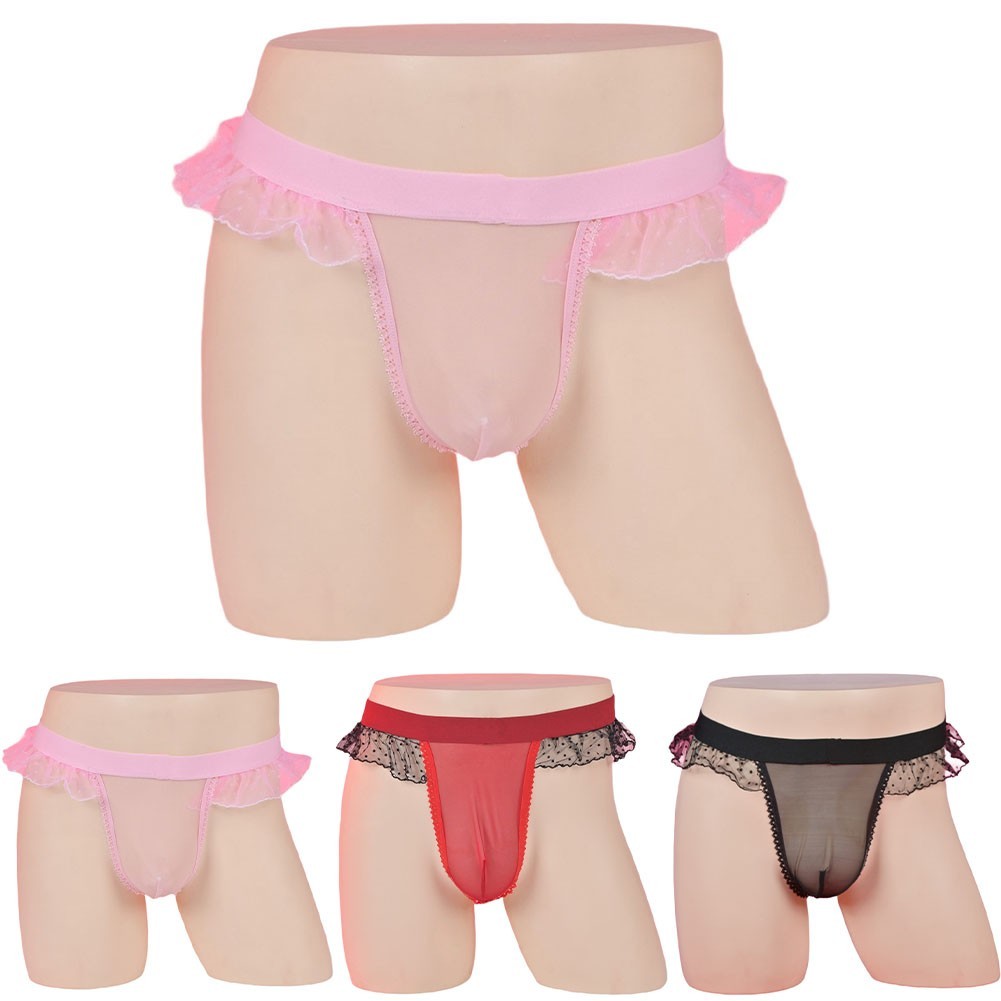 Men's Nightwear Thongs 20% Spandex